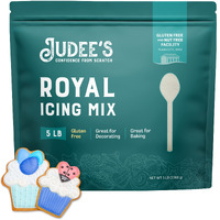 Judee's Royal Icing Mix 5 Lb - Frost Cookies Like A Professional - Great For Decorating And Baking - Just Add Water - Non-Gmo, Gluten-Free And Nut Free