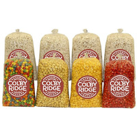 16 Gal. (256 Cups) Large Popcorn Sampler Colby Ridge Popped Popcorn