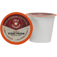 Lola Savannah Texas Pecan Caffeinated Coffee Pods, 50 Count