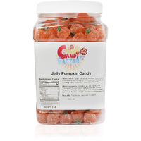 Sarah's Candy Factory Special Soft Jelly Pumpkin Candy In Jar, 3 Lbs