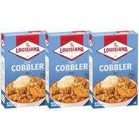 Louisiana Fish Fry Products, Cobbler Mix, 10.58Oz Bag (Pack Of 3) By Louisiana Fish Fry