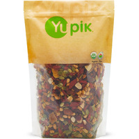 Yupik Organic Kathmandu Trail Mix, 1 Lb, With Premium Mango Slices, Almonds, Cranberries, Dry Roasted Soy Beans, Pumpkin Seeds, Goji Berries, Brazil Nuts (Pack Of 6)