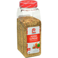 Lawry's Pepper Supreme Seasoning Blend, 21 Oz - One 21 Ounce Container Of Seven Pepper Seasoning Including Black, White And Red Pepper, Perfect On Steak, Chicken, Eggs, Vegetables And More