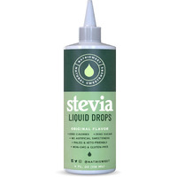 Natrisweet Liquid Stevia Drops 4 Fl Oz, Pure Stevia Liquid Sweetener From Stevia Extract Sugar Substitute, No Calorie Keto Sweetner, Mix Liquid Stevia
