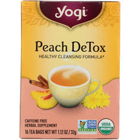 Yogi Tea, Peach Detox, 16 Count