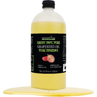 Greenive Grapeseed Oil Organically Grown 100% Pure Cold Pressed Light Flavor High Tempurature Cooking 32Oz