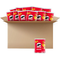 Pringles Potato Crisps Chips, Original, 1.3Oz (12 Count)
