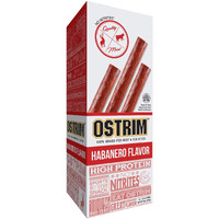 Ostrim Grass-Fed Beef & Elk Jerky Snack Sticks-Habanero Flavor, 1.5 Oz (Pack Of 10)