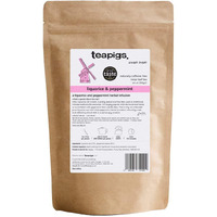 Teapigs Caffeine Free Liquorice & Peppermint Loose Herbal Tea, 250G, Pure Liquorice Root, Whole Peppermint Leaves
