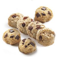 David's Cookies Preformed Frozen Cookie Dough Chocolate Chunk & Oatmeal Raisin 96 Count