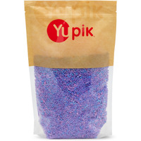 Yupik Cotton Candy Flavored Sprinkles, 2.2 Lb, Kosher, Fat-Free, Made In The United States, Purple Sprinkles, Dessert Topping