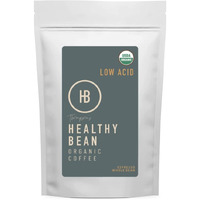 Healthy Bean Coffee - Organic Espresso Beans Whole - Low Acid Whole Bean Coffee, Strong, Rich Flavor Clean & Healthy Coffee - Usda Organic Low Acid Coffee Beans Whole, Mycotoxin Free Coffee, 11Oz