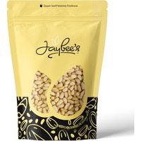 Raw Pine Nuts 4 Pounds (64 Oz) | Whole Natural Unsalted Pignolias | Healthy Snack & Great For Cooking, Baking, Salads, Pesto Sauce, Roasting | Vegan Keto Paleo Friendly, Gluten Free, Compare To Organic Pine Nut | Jaybee's