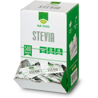 Stevia + Erythritol 1:8 Sweetener - 500 Packets | 1 Packet = 2 Tsp Of Sugar | Healthier Sugar Substitute - 0 Calories - 0 Glycemic Index - Keto And Paleo - 0 Net Carbs - Non-Gmo - Nativo Wellness