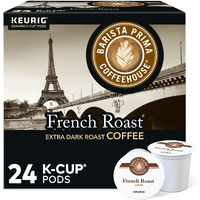 Barista Prima Coffeehouse, French Roast Keurig Single Serve K-Cup Pods, 96 Count
