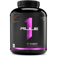 Rule 1 R1 Casein, Chocolate Fudge - 3.97 Pounds - 25G Of Slow-Release Protein - 53 Servings