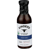 Kinders Organic Teriyaki Marinade & Sauce, 15 Oz