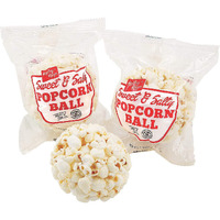 Popcorn Balls, Set Of 24 Individually Wrapped Snacks - Party Favor Treats
