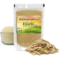 Egusi By Shepherds Natural, Ground Melon Seeds,100% All Natural 227 Grams / 8Oz