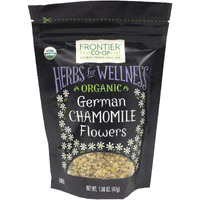 Frontier Co-Op Organic Chamomile Flowers, Whole - 1.66Oz Bag, Dried Chamomile Flowers, Perfect For Organic Chamomile Tea, Skincare Uses & More, Kosher