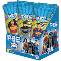 Pez Candy Dc Comics Justice League Assortment Candy Dispensers, 6.96 Ounce (Pack Of 12)