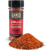 Lane's Blackened Seasoning Spice, All-Natural Blackened Fish Seasoning For Pork, Beef & Seafood, Cajun Blackening Seasoning, Made In The Usa, 4.6 Oz