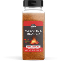 Birch & Meadow Carolina Reaper Chile Powder, 8 Oz, Extremely Hot, Over 700,000 Shu