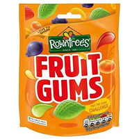 Rowntree Fruit Gums, 150 G / 5.3 Oz Bag (Pack Of 3)