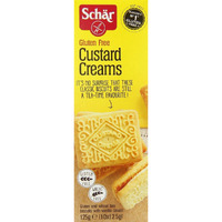 Schar Gluten Free Custard Creams 125G (Pack Of 3)