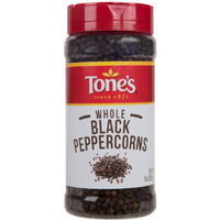 Tone's Whole Black Peppercorns, 9 Ounce