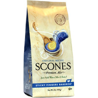 English Scone Mix, Original Flavor By Sticky Fingers Bakeries - Easy To Make English Scones Fresh Baked, Makes 12 Scones (1Pk)
