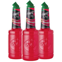 Finest Call Premium Watermelon Fruit Puree Drink Mix, 1 Liter Bottle (33.8 Fl Oz), Pack Of 3