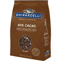 Ghirardelli Chocolate Company 60% Cacao Dark Chocolate Chips, 5Lb (Pack Of 2)