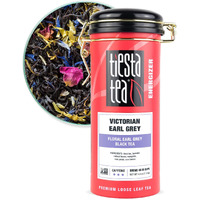 Tiesta Tea - Victorian Earl Grey | Floral Earl Grey Black Tea | Premium Loose Leaf Tea Blends | High Caffeinated Black Tea | Make Hot Or Iced Tea | Brews Up To 50 Cups - 4 Ounce Refillable Tin