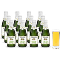 Martinelli's Gold Medal Sparkling Pear Cider Juice, 8.4 Fl Oz. Pack Of 12 Bottles | Non-Alcoholic Drink