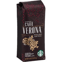 Starbucks Caff   Verona Whole Bean Coffee, 16 Oz, Pack Of 6
