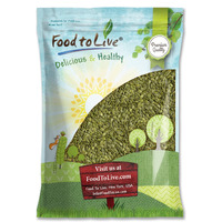 Food To Live - Raw Pepitas, 8 Pounds Non-Gmo Verified, Pumpkin Seed Kernels, Unsalted, No Shell, Vegan, Kosher, Keto, Bulk. Wholesome Snack. High In Protein, Essential Fatty Acids.