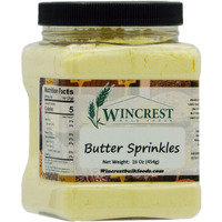 Butter Powder (Butter Sprinkles) - Gmo Free - 1 Lb Container