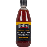 Pineapple Sweet Chili Sauce In A 25 Oz. Squeeze Bottle Used In Phillips Seafood Restaurants Worldwide