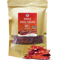 52Usa Szechuan Red Dried Chilis, Whole Chili, Chinese Chili 4 Oz (Medium Hot)