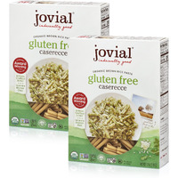 Jovial Whole Grain Brown Rice Caserecce Pasta - Pasta Caserecce, Caserecce Pasta, Whole Grain Pasta, Organic Pasta, Gluten Free, Dairy Free, Brown Rice Pasta, Made In Italy - 12 Oz, 2 Pack