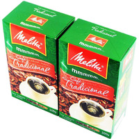 Melitta - Traditional Roasted Coffee - 17.6 Oz (Pack Of 02) | Melitta Caf   Torrado E Mo  Do Tradicional - 500G
