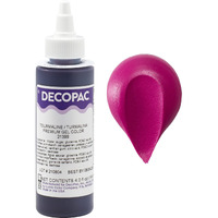 Decopac Tourmaline Trend Premium Gel Color Cake Decorations, Pink Food Coloring - Pink Gel Color - 4 Fl Oz