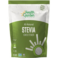 Health Garden Stevia Sweetener Powder - 4:1 Sugar Substitute - All Natural - Gluten Free - Keto Friendly - Tastes Like Sugar (2 Lbs)
