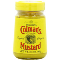 Colman's Original English Prepared Mustard, 3.53-Ounce Jars (Pack Of 6)