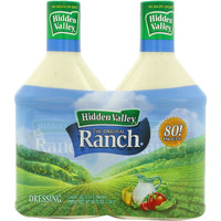 Hidden Valley The Original Ranch Dressing, Original, 2-Count Bottle, 80 Fl Oz Total