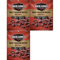 Jack Link's: Tender Bites Original Beef Bites: (1 Oz. - 3 Pack!!!!!)