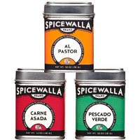 Spicewalla Taco Seasoning 3 Pack | Carne Asada, Al Pastor, Pescado Verde | Gluten Free, Non-Gmo, No Msg, Gift Set
