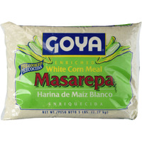 Goya Foods Masarepa Pre-Cooked White Corn Meal, 5 Pound