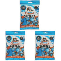 Walkers' Nonsuch Salted Caramel Toffees | With Butter & Whole Milk | Imported From The Uk | Traditional British Candy | Individually Twist Wrapped Toffee | 5.29 Oz (Pack Of 3)